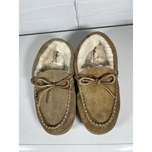 My Pillow Slippers Suede Unisex- Womens Size 9, Men size 7.5